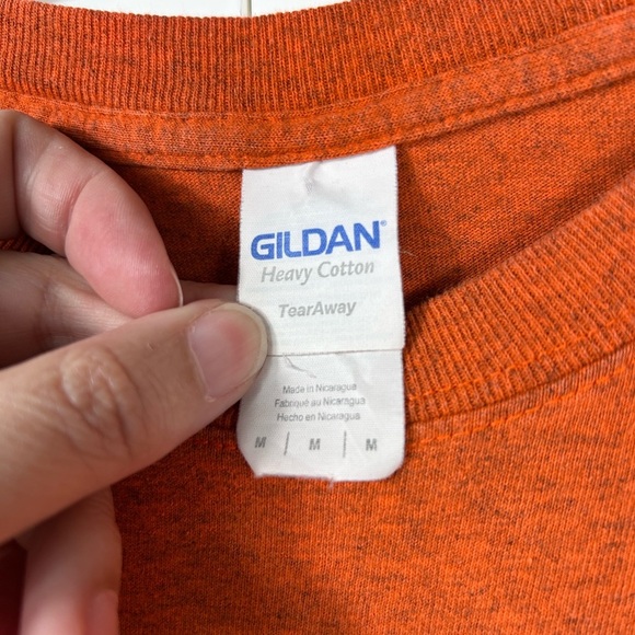 Harley Davidson orange tshirt, M, Moto, Biker, Classic Collectible - Picture 2 of 6